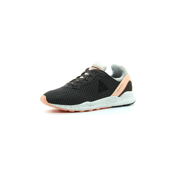 Le Coq Sportif Lcs R Xvi Blured Charcoal Galet - Chaussures Baskets Basses Femme
